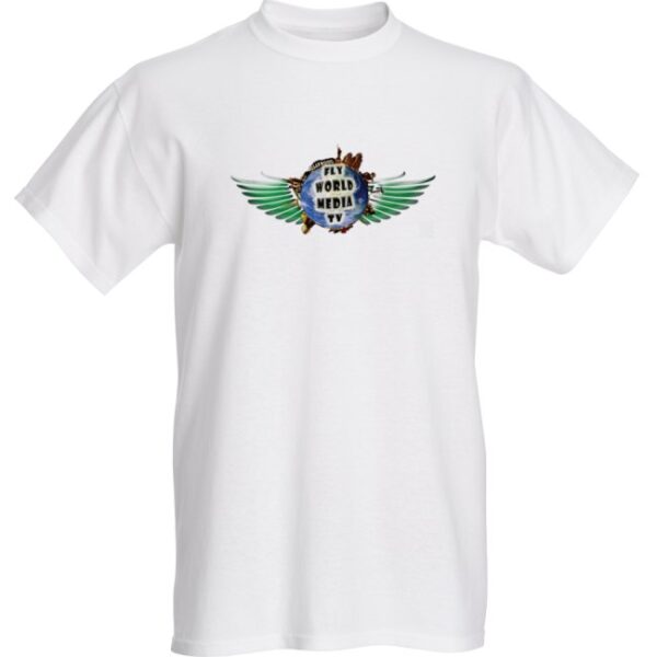 FLY World Media T-Shirt - Image 2