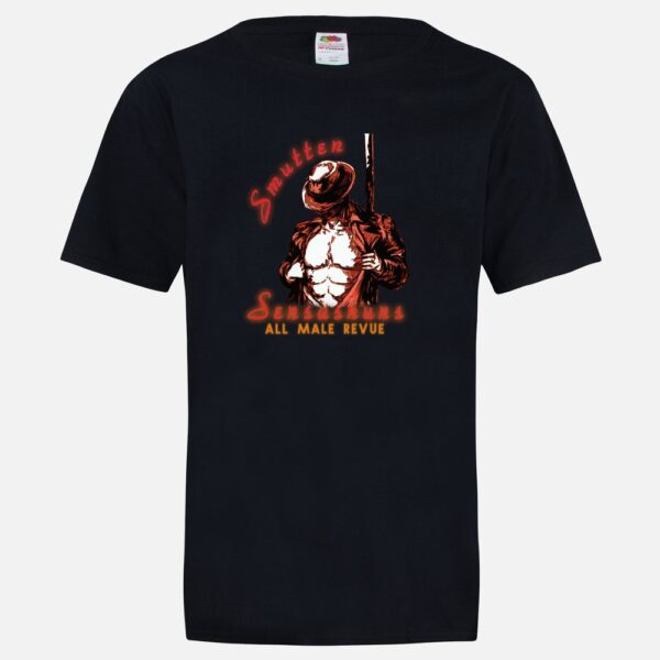 Smutten Sensashuns Red Logo T-Shirt - Image 3