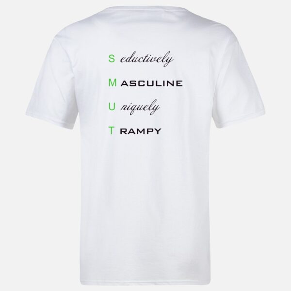 Smutten Sensashuns Green Logo T-Shirt - Image 2