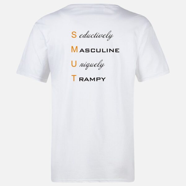 Smutten Sensashuns Orange Logo T-Shirt - Image 2