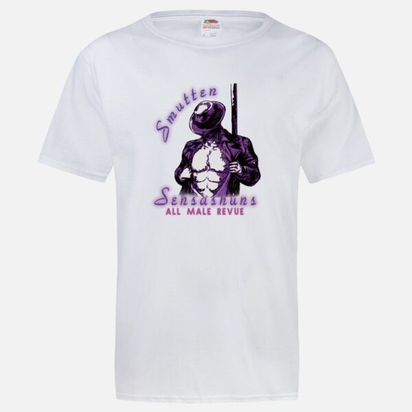 Smutten Sensashuns Purple logo T-Shirt