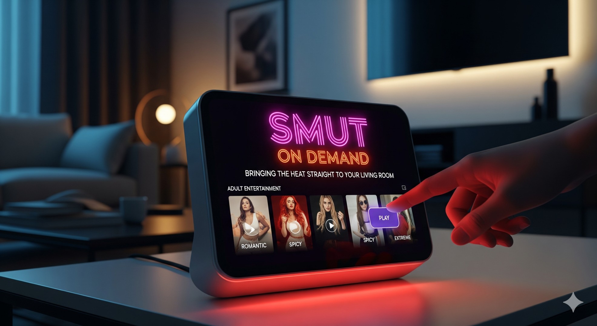 Read more about the article Smut on Demand: Bringing the Heat Straight to Your Living Room