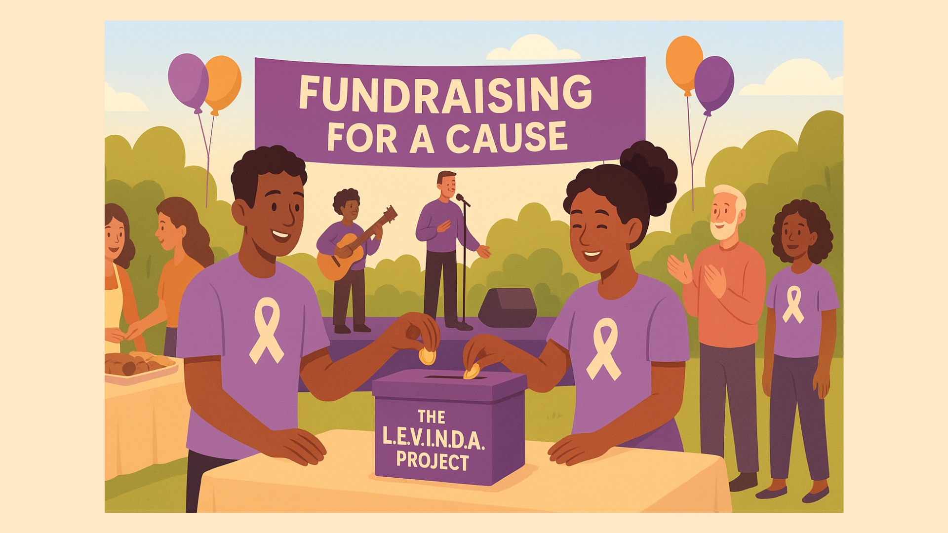 Read more about the article Fundraising for a Cause: How to Support The L.E.V.I.N.D.A. Project in Your Community