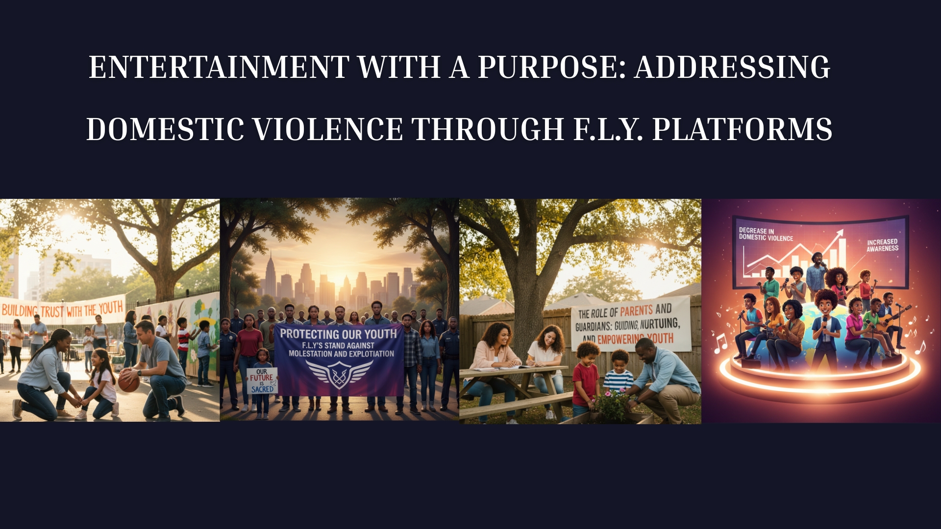 Read more about the article Entertainment with a Purpose: Addressing Domestic Violence Through F.L.Y. Platforms