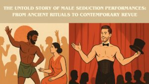 Read more about the article The Untold Story of Male Seduction Performances: From Ancient Rituals to Contemporary Revue